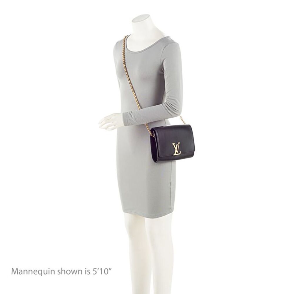 Louis Vuitton Calfskin Chain Louise GM Clutch - Picture 5 of 14